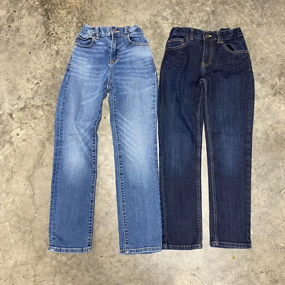 Old Navy Light Wash Skinny Jean & Wonder Nation Dark Wash Slim Jean